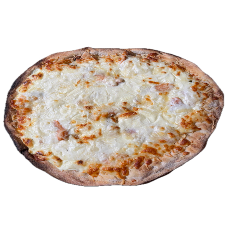 Pizzas base crème